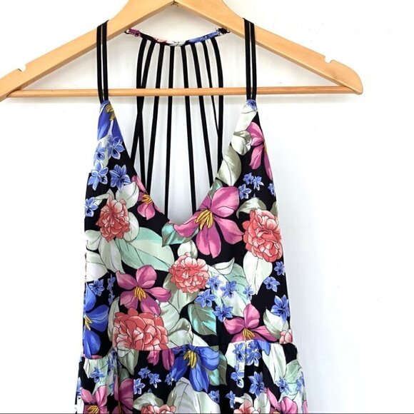 Forever 21 maxi dress, with halter top & open back.  NWT - Picture 4 of 12